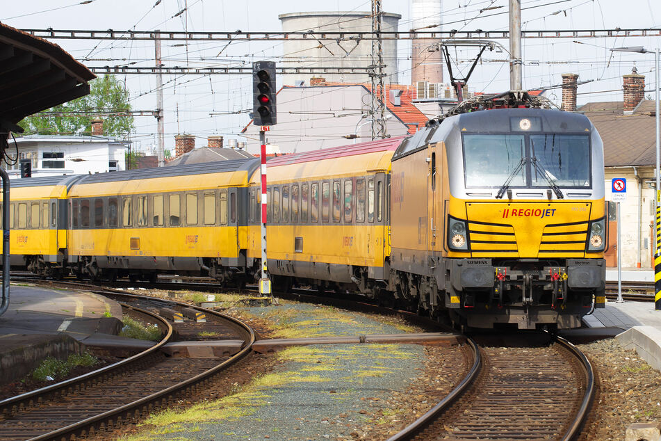 Ein RegioJet-Zug soll künftig die Metropolen Prag, Berlin, Amsterdam und Brüssel miteinander verbinden.