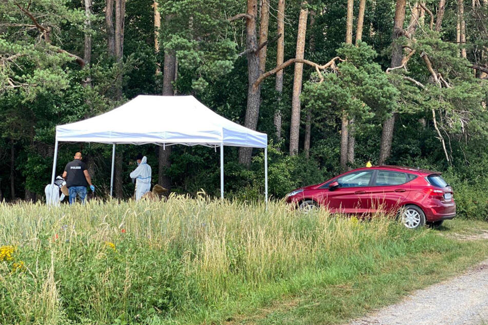 Der Leichnam der 23-Jährigen wurde in einem Waldstück bei Oberrimbach entdeckt.