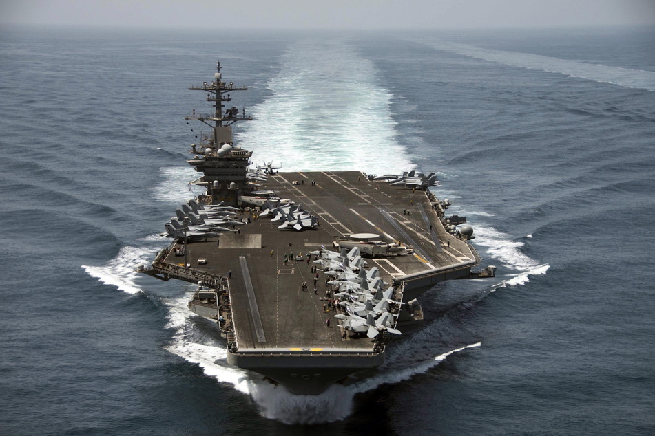 Der Flugzeugträger USS Theodore Roosevelt.