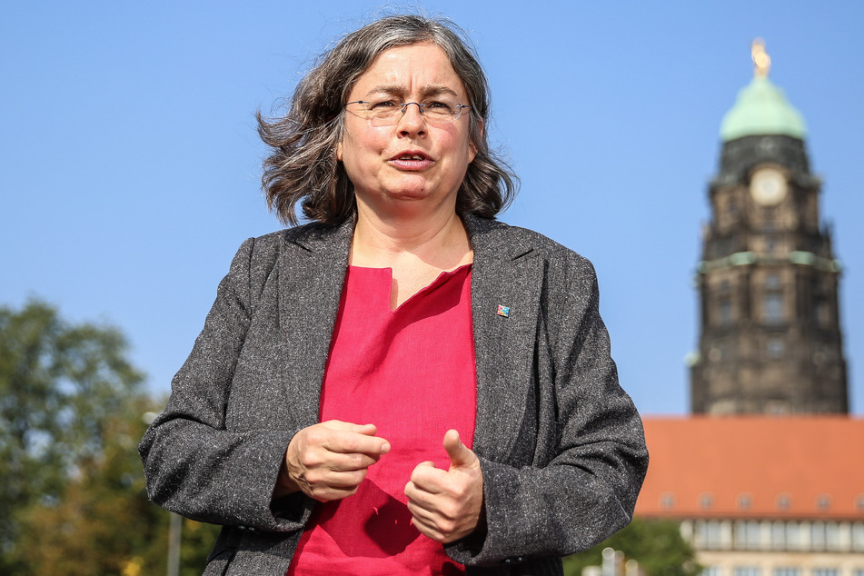 Umweltbürgermeisterin Eva Jähnigen (55, Grüne) will die Dresdner beim neuen Klimaschutzkonzept mitnehmen.