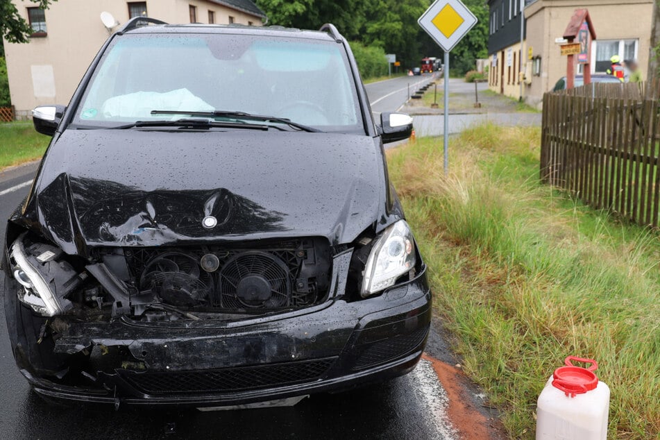 Die Kreuzung musste nach dem Unfall gesperrt werden.