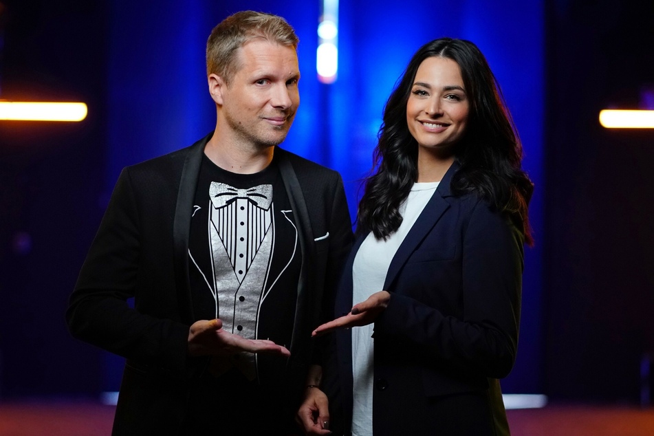 Amira und Oliver Pocher moderieren zusammen die RTL-Show "Pocher - gefährlich ehrlich".