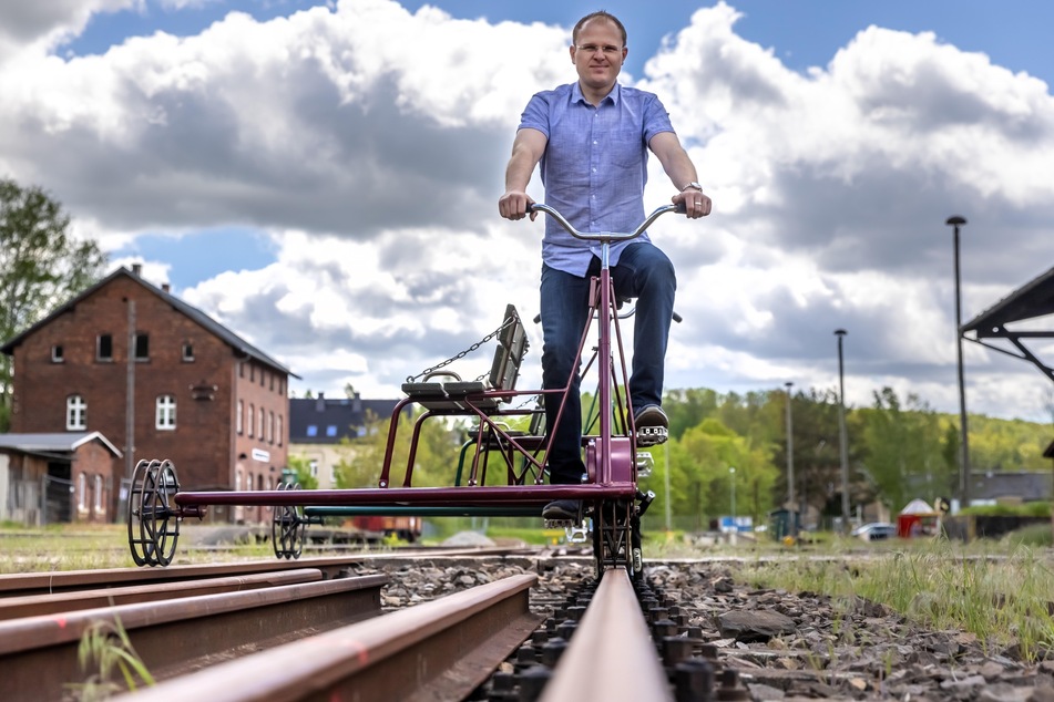 Bei der Chemnitztalbahn ist Draisinentag.