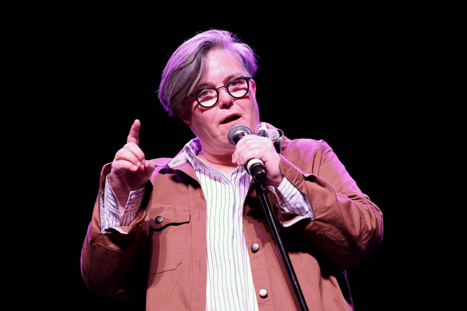 Comedian and talk show host Rosie O'Donnell (pictured) is scared that President Donald Trump will use the Supreme Court to revoke her US citizenship.