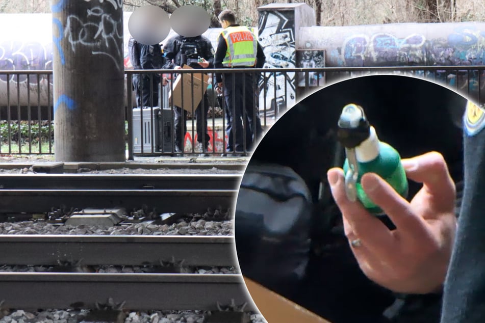 Bahn-Mitarbeiter entdeckt verdächtigen Gegenstand: Zugstrecke gesperrt