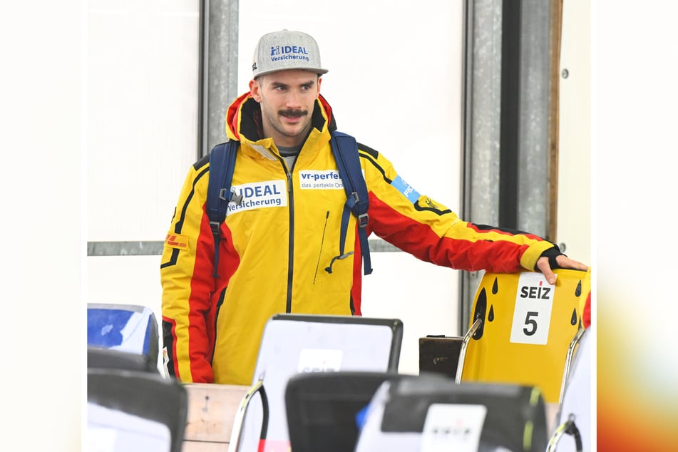 Axel Jungk (33) ist zuversichtlich, weil die Trainingsergebnisse in Altenberg gut sind.