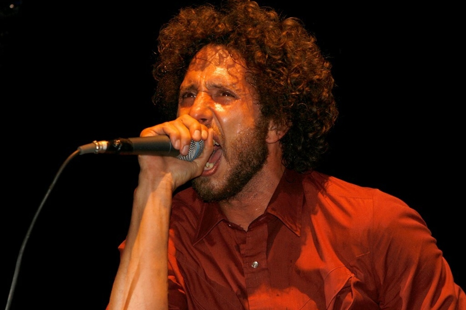 Rage Against the Machine lead singer Zack De La Rocha.