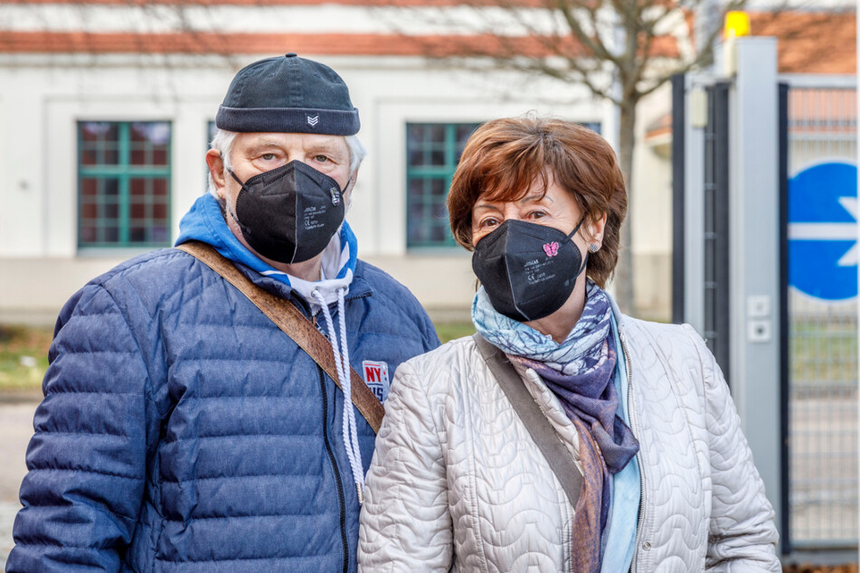 Rita (72) und Klaus-Peter Pfeiffer (77) wollen wissen, ob sie gesund sind.