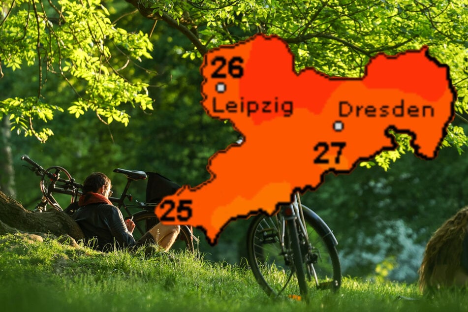 Die Temperaturen steigen wieder, aber hält das Sommerwetter in Sachsen an?