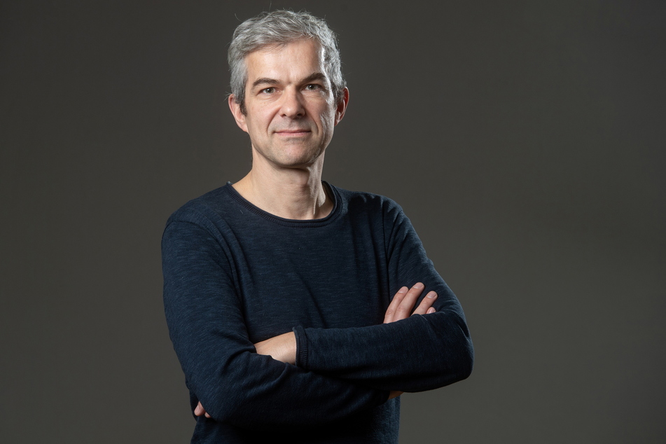 Stadtrat Volkmar Zschocke (51, Grüne) sprach sich für das Tempolimit auf dem Südring aus.
