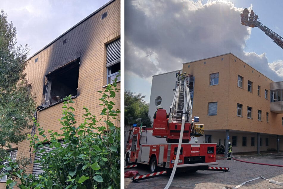 In einem Hettstedter Krankenhaus war erneut ein Brand ausgebrochen.
