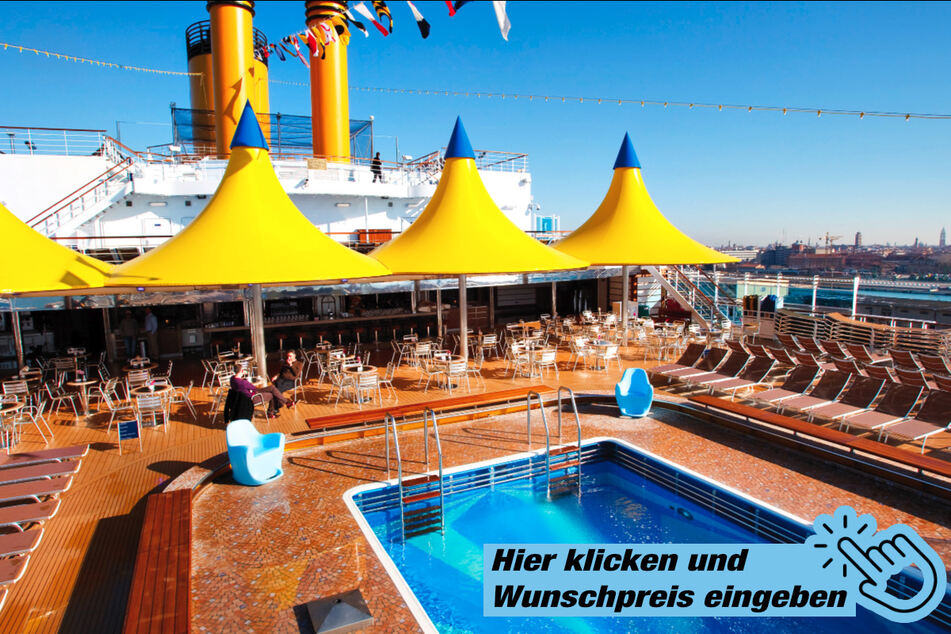 Erholt Euch am Pool, während Ihr die Wunder der Natur im Mittelmeerraum bestaunt.