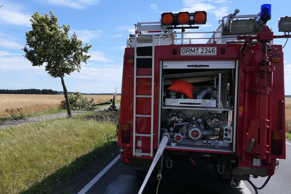 Die Feuerwehr konnte verhindern, dass der Brand sich weiter ausbreitete.
