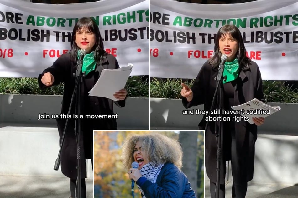 Socialists Claudia De la Cruz and Karina Garcia slam Democrats' "empty rhetoric" on abortion rights
