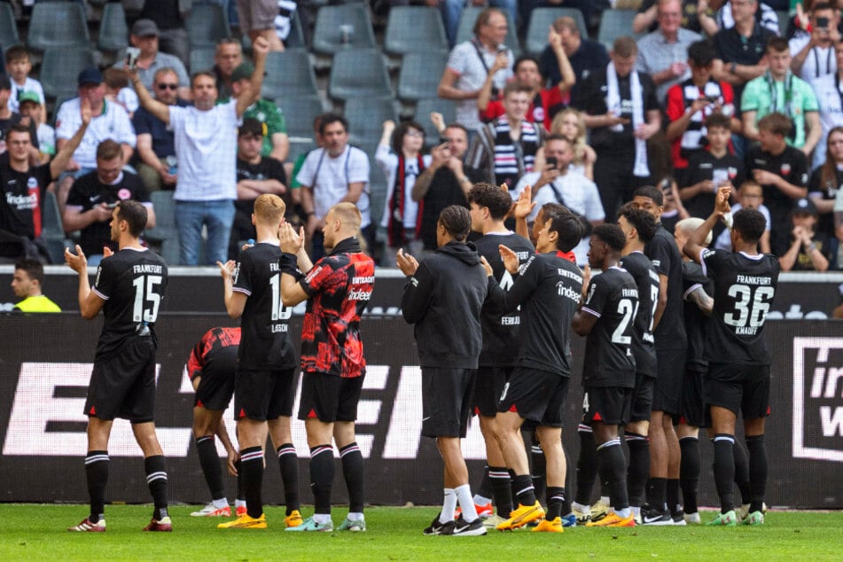 Mit dem 1:1-Unentschieden gegen Borussia Mönchengladbach qualifizierte sich Eintracht Frankfurt für das europäische Geschäft. Nun ist sogar die Champions-League-Quali noch drin.