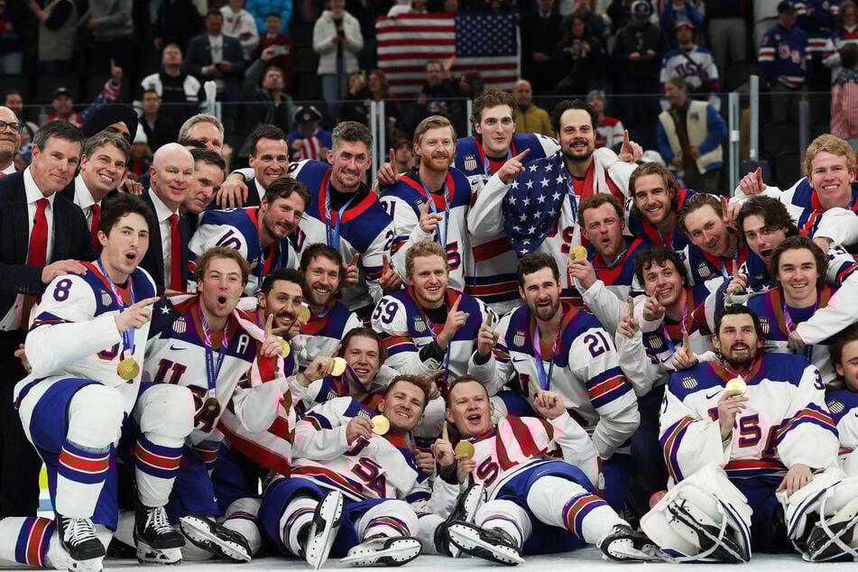 Winter Olympics: Team USA win men's ice hockey gold for first time since 1980