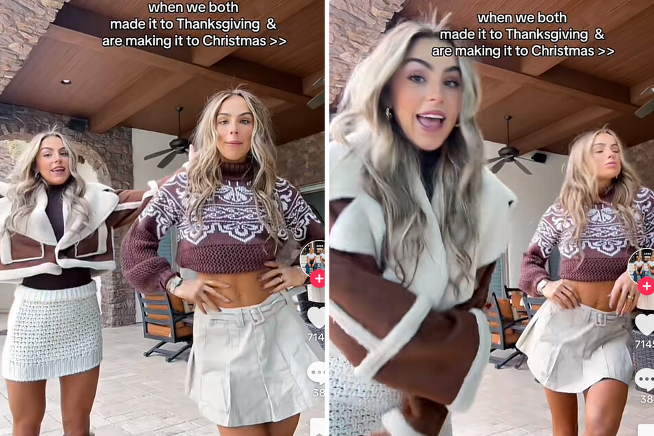 Cavinder twins' sweet Thanksgiving post goes viral!