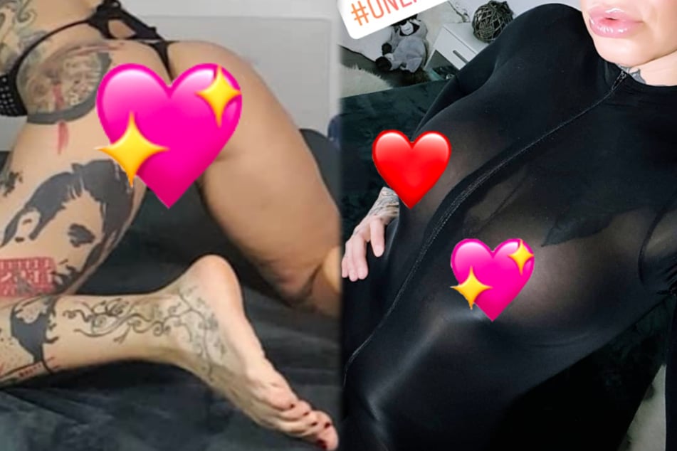 Heiße Ansichten: Erotik-Model zeigt sexy Brustwarzen-Bild auf Instagram