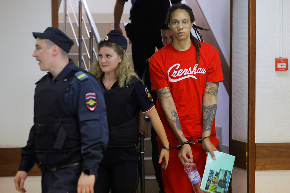 Brittney Griner appeared in a Russian court again on Thursday, when she pleaded guilty to a drug offense.