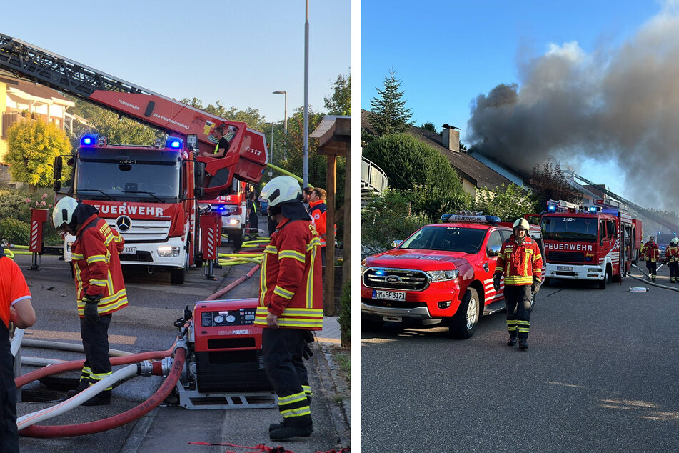 Wohnhaus brennt lichterloh: 250.000 Euro Schaden