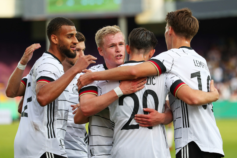 Jonathan Burkardt (22, M.) hat für die deutsche U21-Auswahl in 20 Einsätzen zehn Tore erzielt und fünf Vorlagen gegeben.
