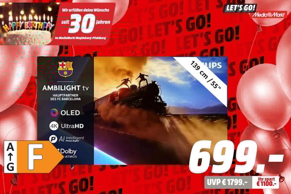 55-Zoll Philips-Fernseher 55OLED760 für 699 statt 1.799 Euro.