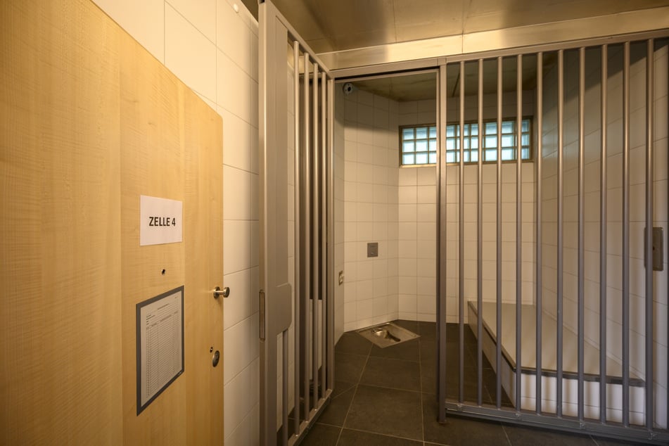 Insgesamt gibt es vier Arrestzellen.