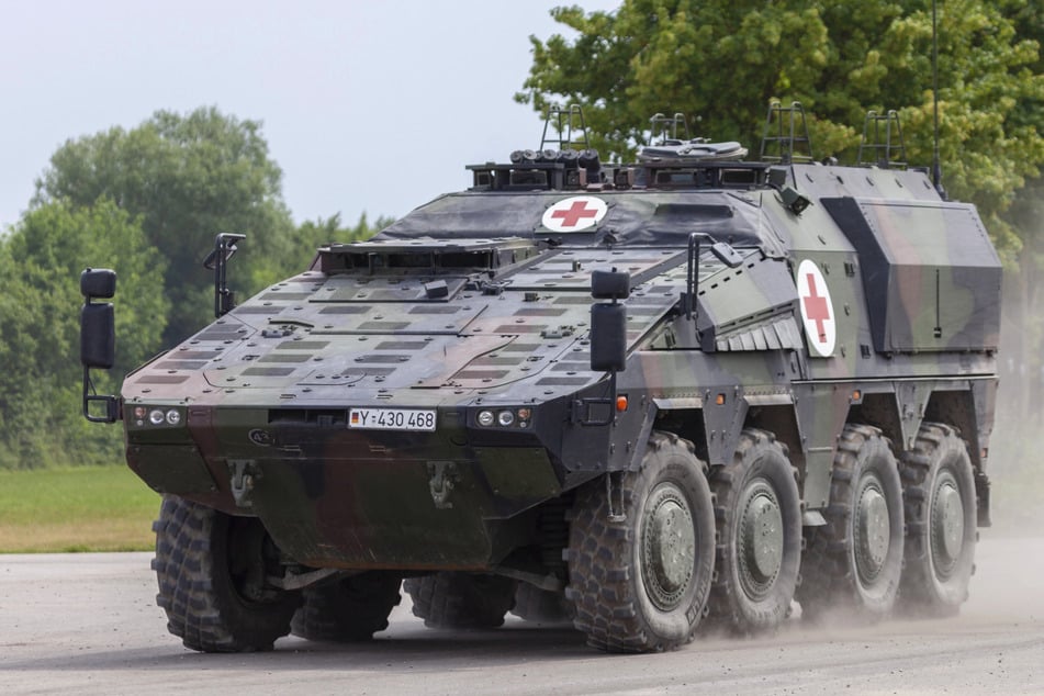 Eine Chance für die sächsische Automobilindustrie? Auch neue Fahrzeugtechnik ist für die Bundeswehr im Gespräch.
