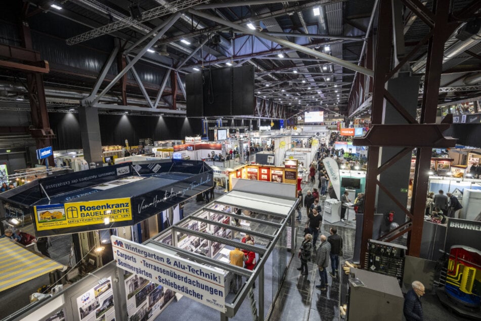 Bereits zum 19. Mal findet die Baumesse in Chemnitz statt.