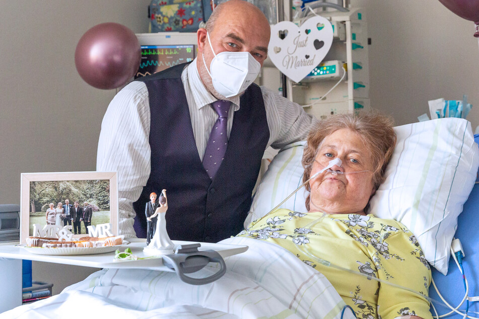 Hochzeit im Krankenhaus: Schwerkranke gibt Ja-Wort auf Intensivstation!