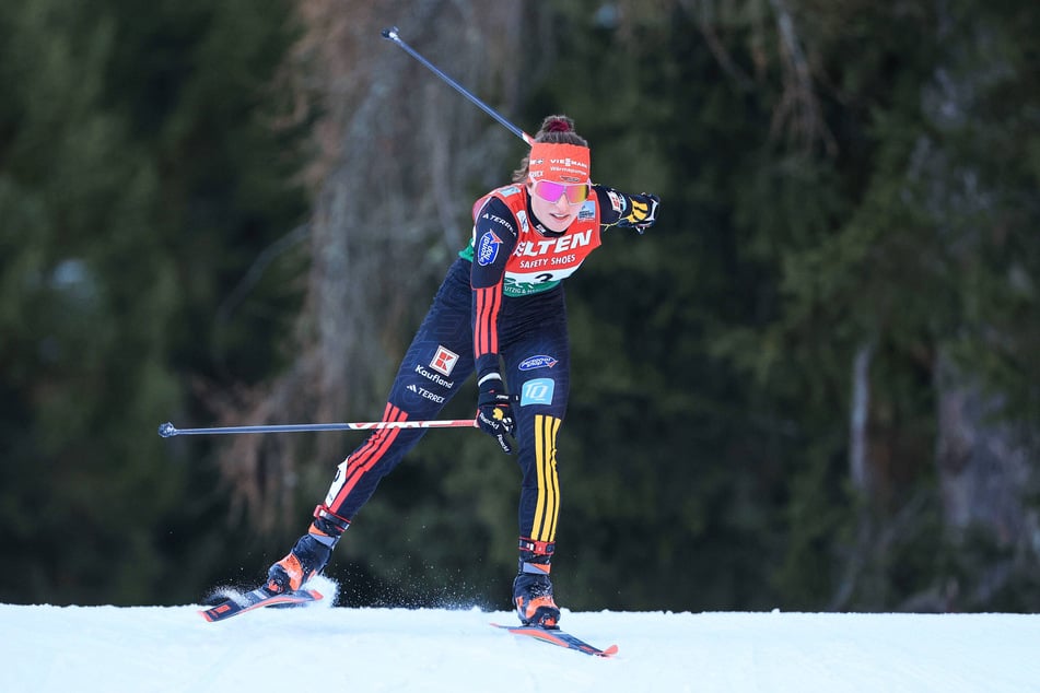 Armbruster musste offenbar dem hohen Tempo zu Beginn des Rennens Tribut zollen.