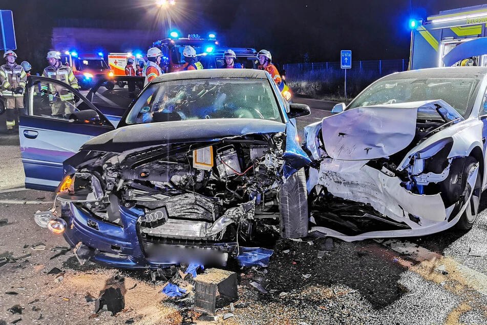 Sechs Verletzte bei Autounfall: Fahrer mutmaßlich unter Drogen