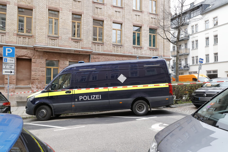Das Landeskriminalamt ist derzeit in der Humboldtstraße im Einsatz.