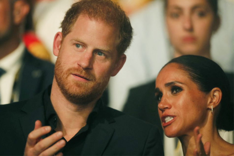 Despite not being in attendance, Prince Harry and Meghan Markle were still the target of jokes at the 2024 Golden Globes.