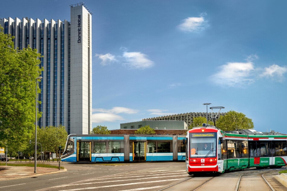 Eines der größten Bauprojekte in Chemnitz startet im nächsten Jahr: der Straßenbahn-"Zentrumsring".