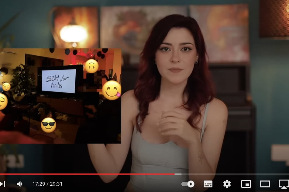 Anni zeigt in dem 30-minütigen Video Aufnahmen, die bei der "Sex-Party" entstanden sind.