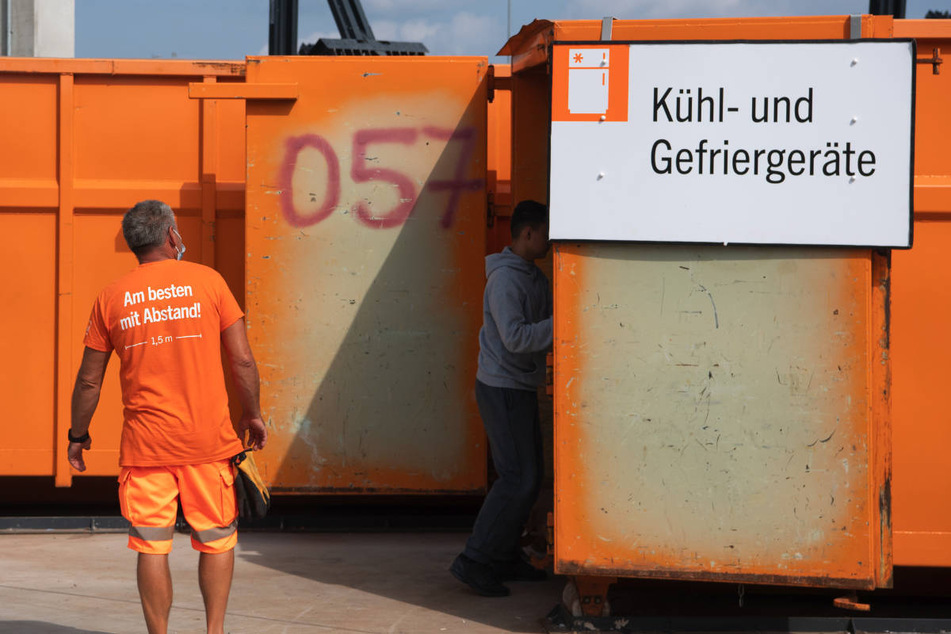 Auch bei der Berliner Stadtreinigung wird gestreikt, unter anderem bei der Müllabfuhr und auf den Recyclinghöfen. (Archivfoto)