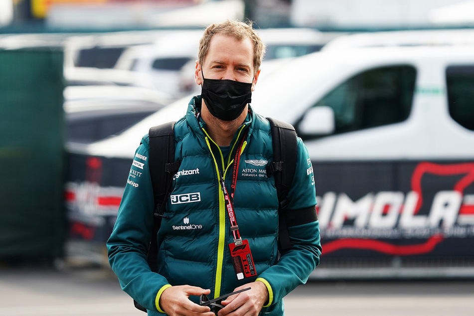 Sebastian Vettel (33) vom Team Aston Martin stieg in der letzten Runde vorzeitig aus.