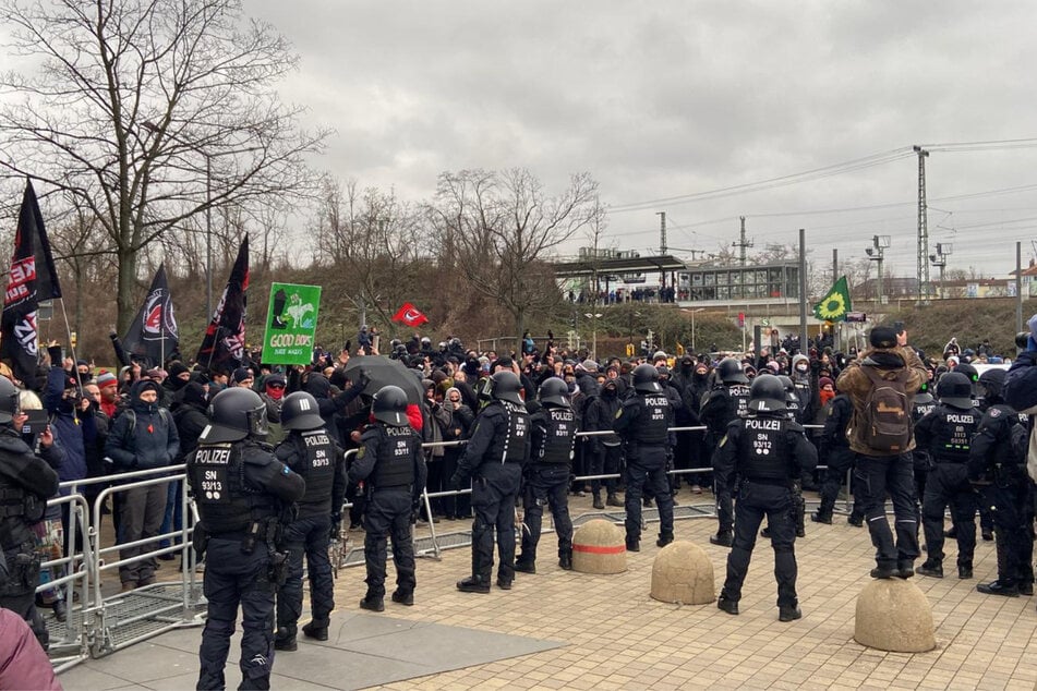 Die Polizei hat alles im Blick.
