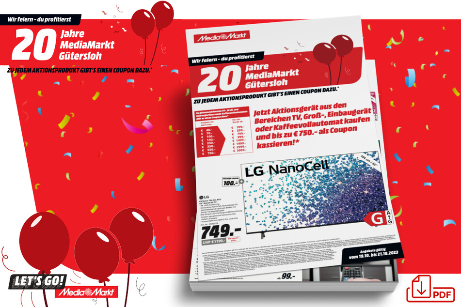 Die Jubiläums-Angebote von MediaMarkt findet Ihr hier in der Übersicht.