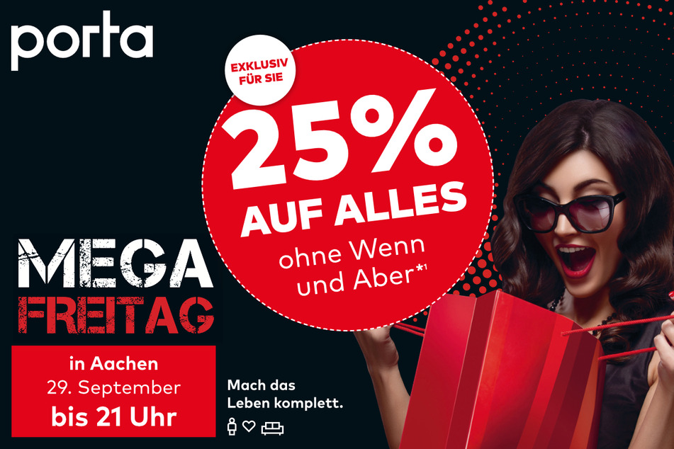 Mit einem Klick den Coupon sichern und 25 Prozent auf alles sparen!