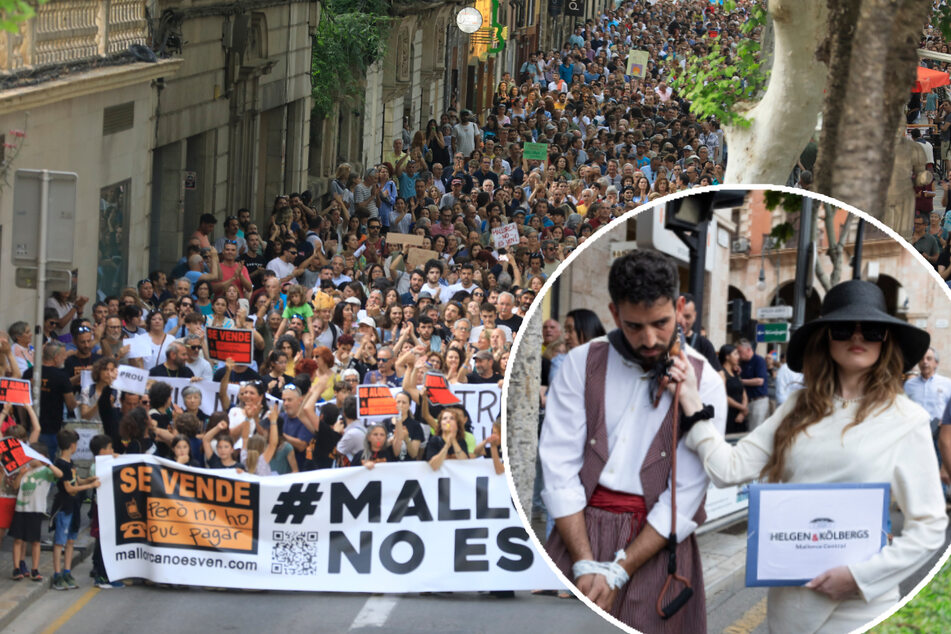 Tausende demonstrieren auf Mallorca: "Touristen, geht heim!"