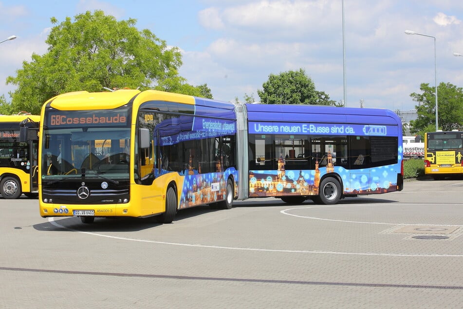 DVB rüsten auf: Bald rollen 18 neue E-Busse durch die Stadt.