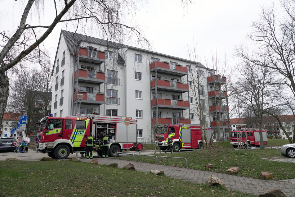 Chemnitz: Verpuffung! Feuerwehreinsatz in Chemnitz