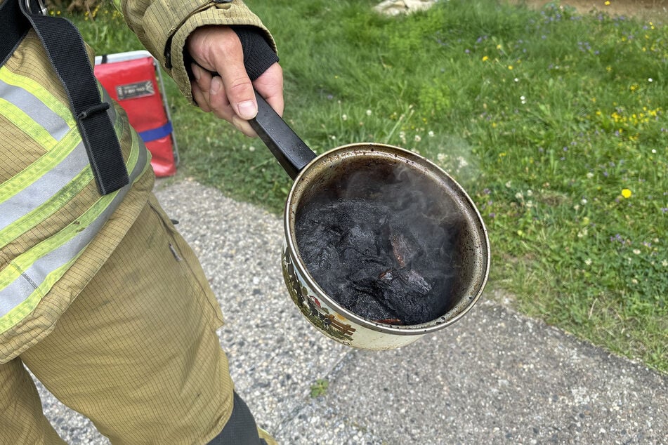 Ein vergessener Topf sorgte für den Küchenbrand.