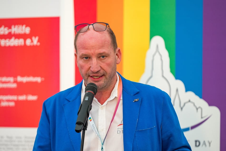 Ronald Zenker, Vorstandssprecher des CSD Dresden e.V. (Archivfoto)