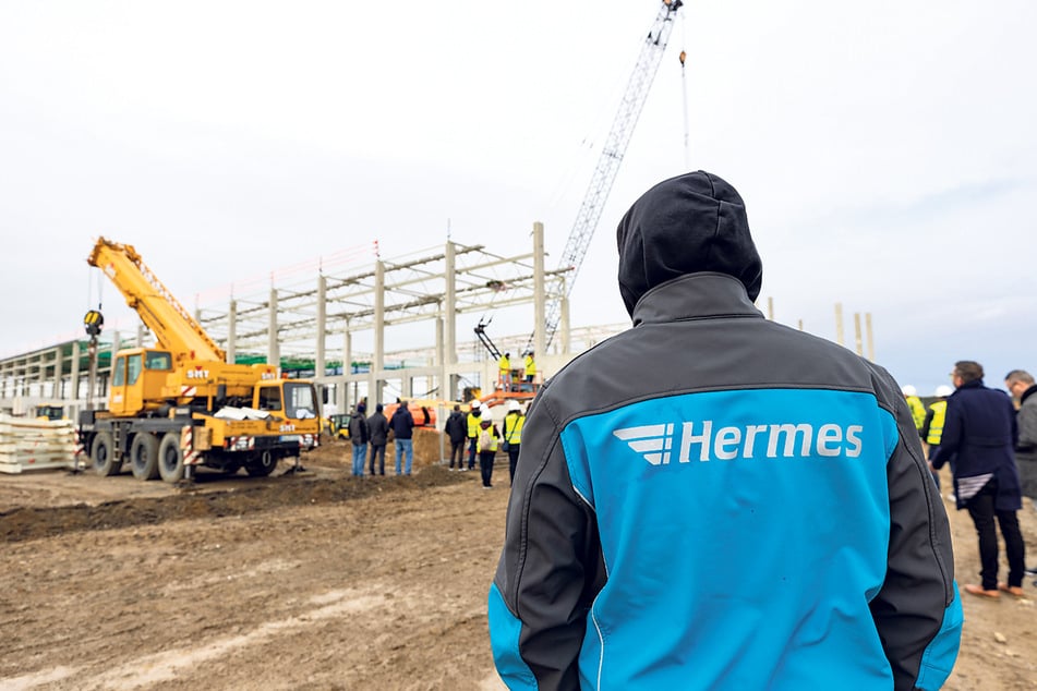 Als östlichstes Logistik-Center wird der Neubau ein strategischer Knotenpunkt für Hermes Germany sein.