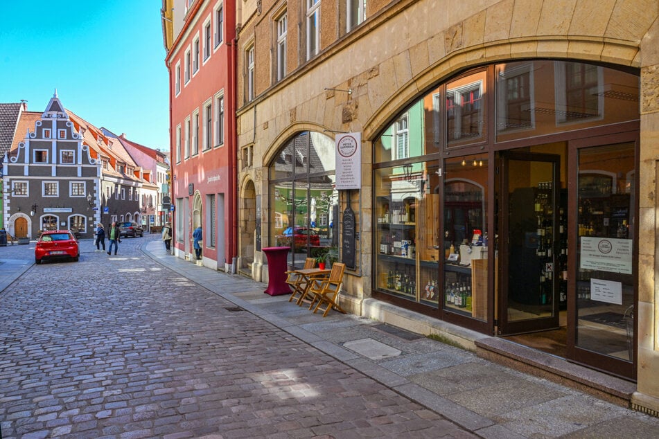 In der Marktgasse in Meißen nimmt eine mörderische Geschichte ihren Anfang.