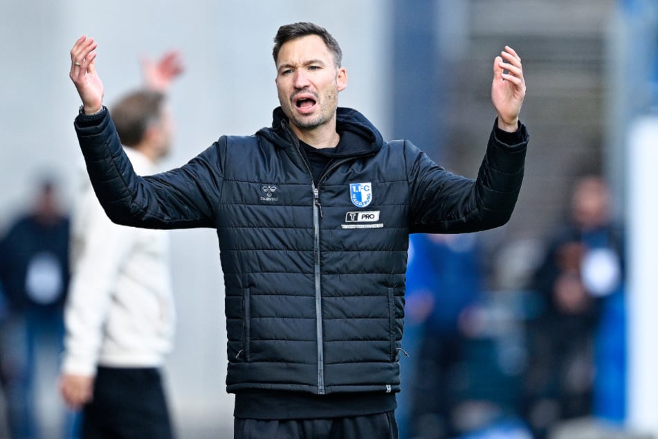 Interimstrainer Pascal Ibold (35) wird den 1. FC Magdeburg vorerst weiter trainieren.