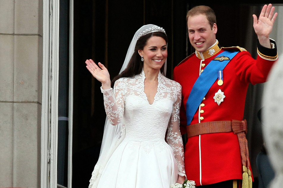The royal couple Prince William (38) and Duchess Kate (36) married on April 29, 2011 (archive image).